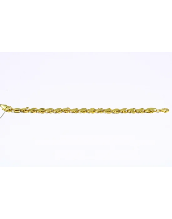 14 Ayar Altın Bileklik Künye Özel Tasarım 4.52 GR KPE9875