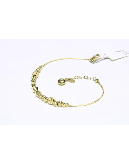 14 Ayar Altın Bileklik Künye Özel Tasarım 4.73 GR KNY1069