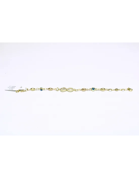 14 Ayar Altın Bileklik Künye Özel Tasarım 4.31 GR KNY3549
