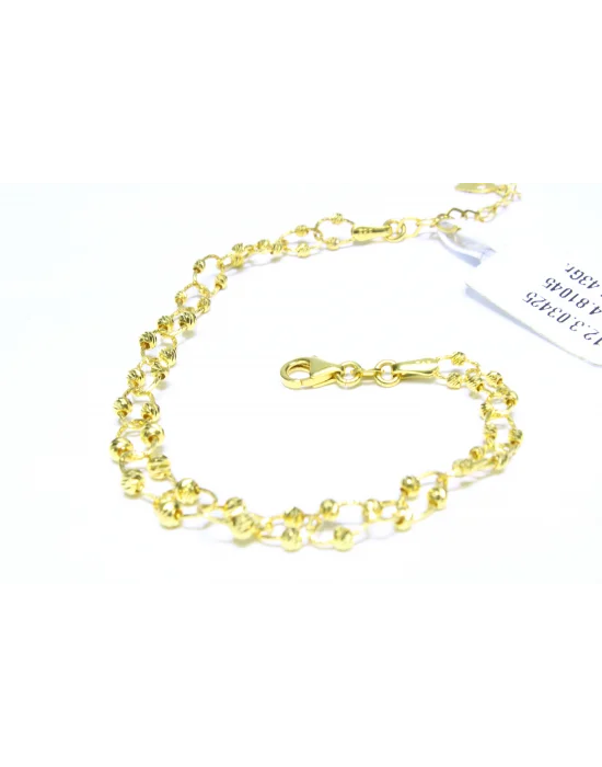 14 Ayar Altın Bileklik Künye Özel Tasarım 4.43 GR KNY3630