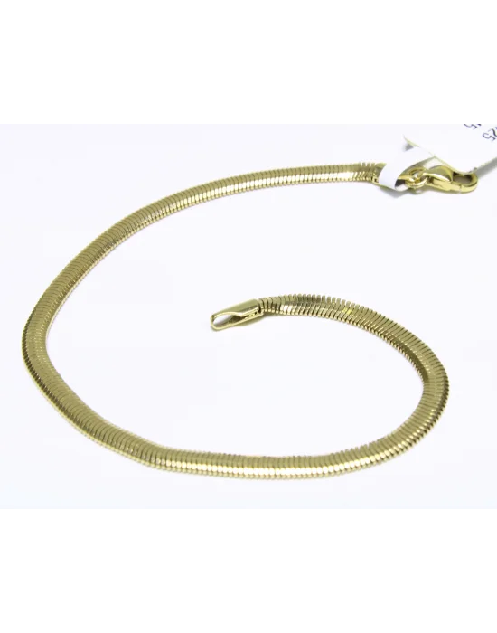 14 Ayar Altın Bileklik Künye Özel Tasarım 4.46 GR MDL2858