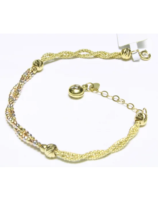14 Ayar Altın Bileklik Künye Özel Tasarım 5.14 GR KNY0501