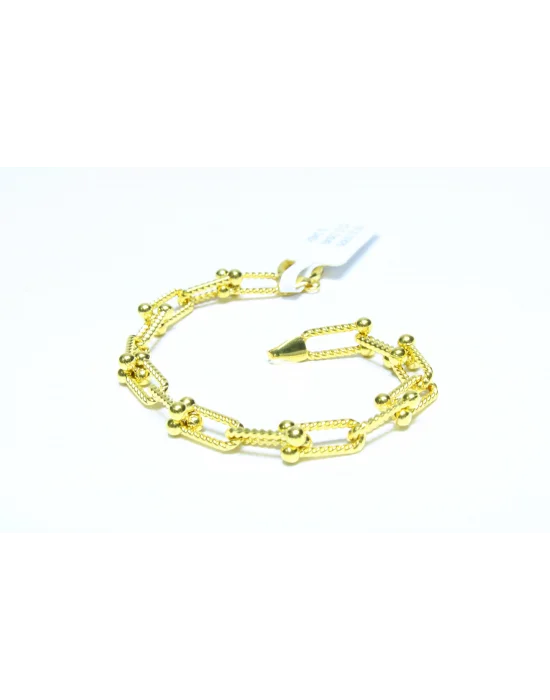 14 Ayar Altın Bileklik Künye Özel Tasarım 5.34 GR KNY4548
