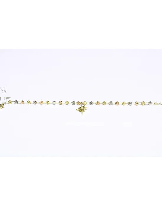 14 Ayar Altın Bileklik Künye Özel Tasarım 5.33 GR KNY3672