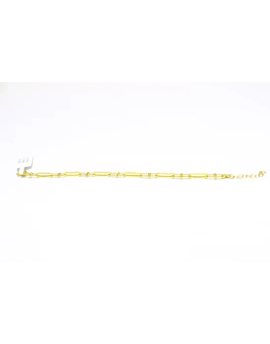 14 Ayar Altın Bileklik Künye Özel Tasarım 5.37 GR KNY4368