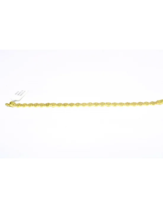 14 Ayar Altın Bileklik Künye Özel Tasarım 6.27 GR KNY4812