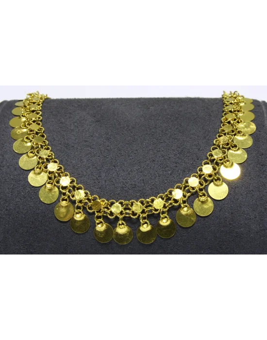14 Ayar Altın Bileklik Künye Özel Tasarım 7.13 GR KNY3109