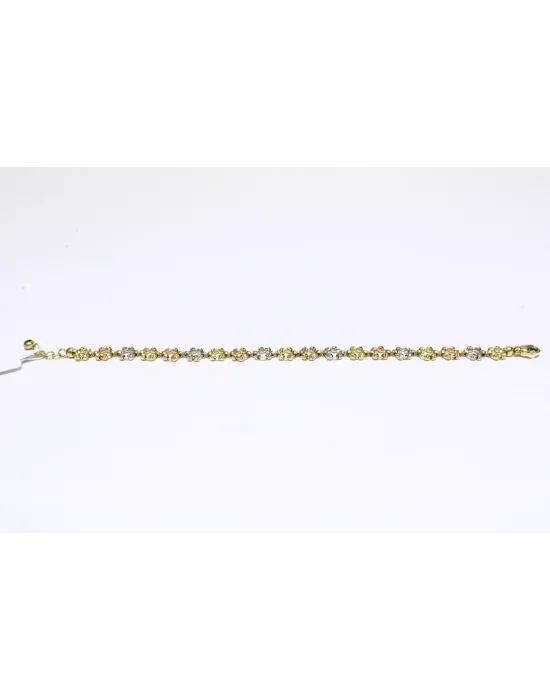 14 Ayar Altın Bileklik Künye Özel Tasarım 7.64 GR KNY4618