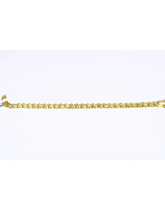 14 Ayar Altın Bileklik Künye Özel Tasarım 7.05 GR KNY4675