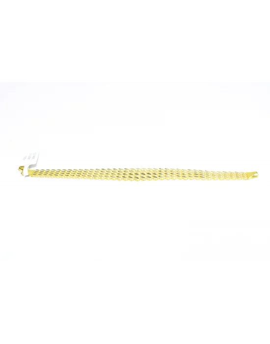 14 Ayar Altın Bileklik Künye Özel Tasarım 7.59 GR KNY4673