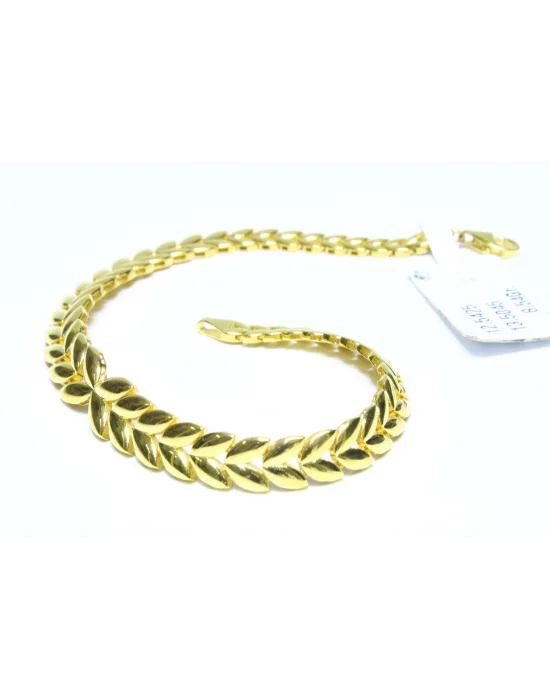 14 Ayar Altın Bileklik Künye Özel Tasarım 8.54 GR KNY4897