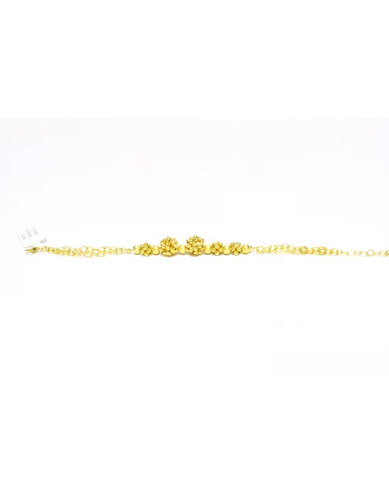14 Ayar Altın Bileklik Künye Özel Tasarım 9.27 GR KNY4892