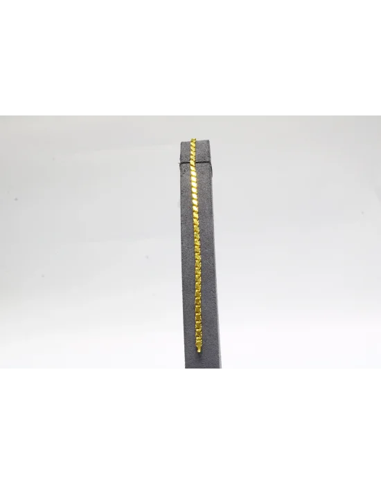 14 Ayar Altın Bileklik Künye Özel Tasarım Model 1.93 GR KNY3889