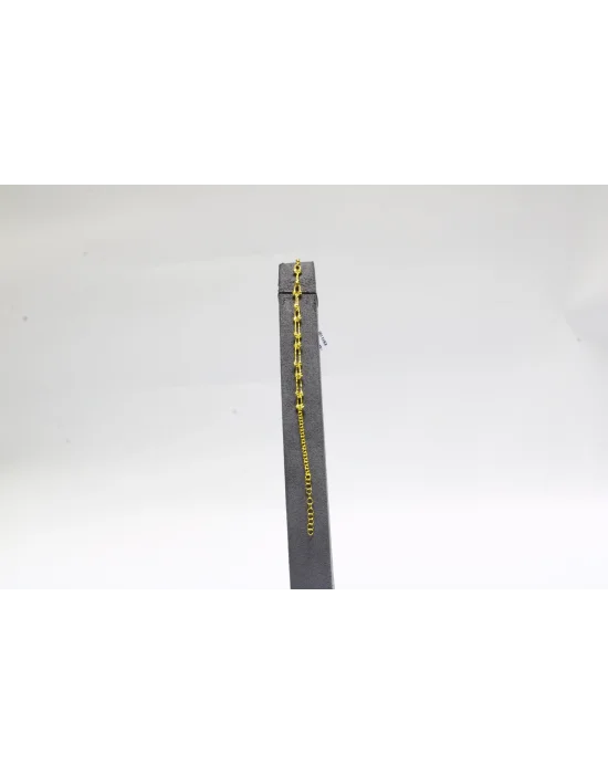 14 Ayar Altın Bileklik Künye Özel Tasarım Model 3.09 GR KNY4190