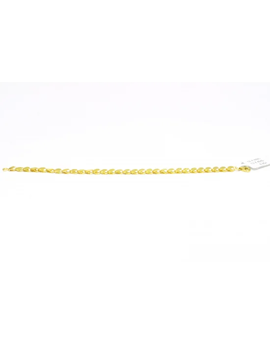 14 Ayar Altın Bileklik Künye Özel Tasarım Model 3.99 GR KNY3815