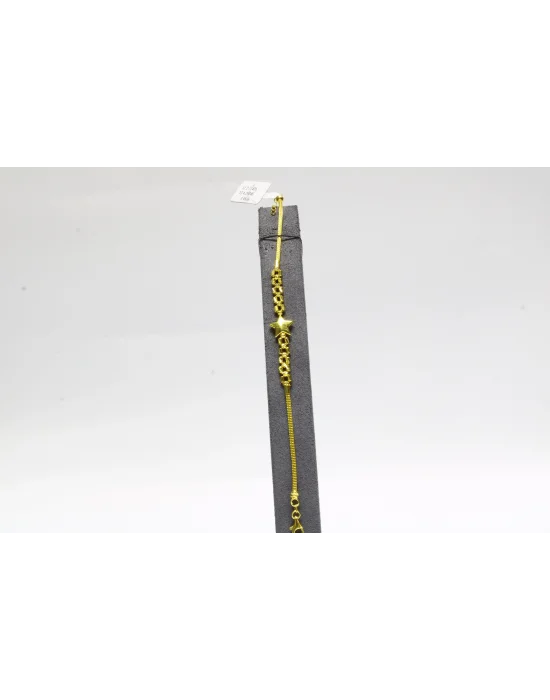 14 Ayar Altın Bileklik Künye Özel Tasarım Model 3.95 GR KNY3722