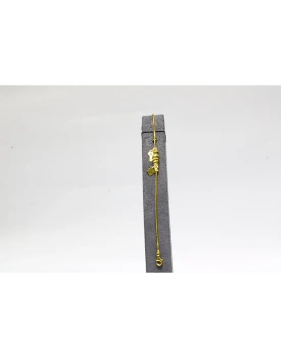 14 Ayar Altın Bileklik Künye Özel Tasarım Model 3.38 GR KNY2567
