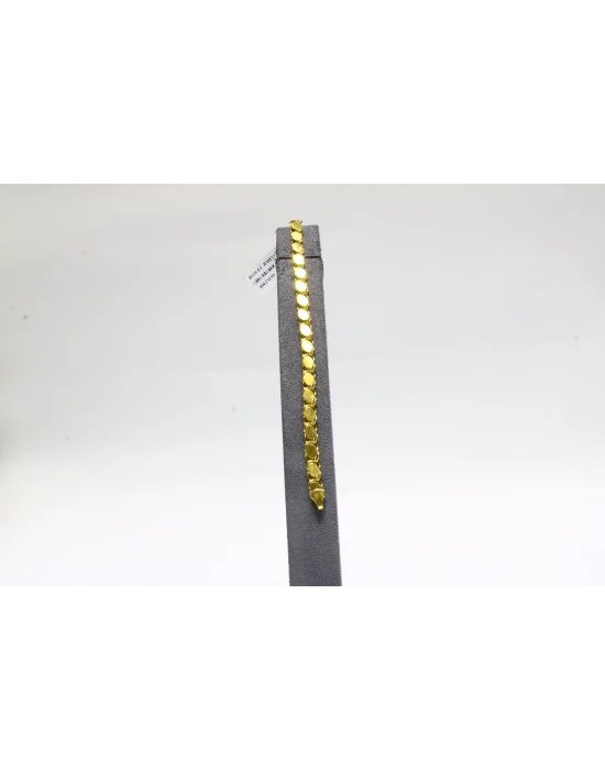 14 Ayar Altın Bileklik Künye Özel Tasarım Model 3.67 GR KNY4401