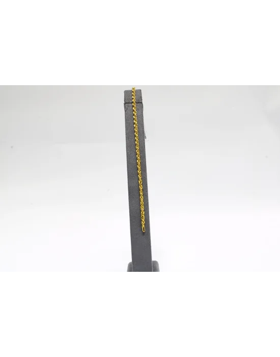 14 Ayar Altın Bileklik Künye Özel Tasarım Model 3.64 GR KNY4616