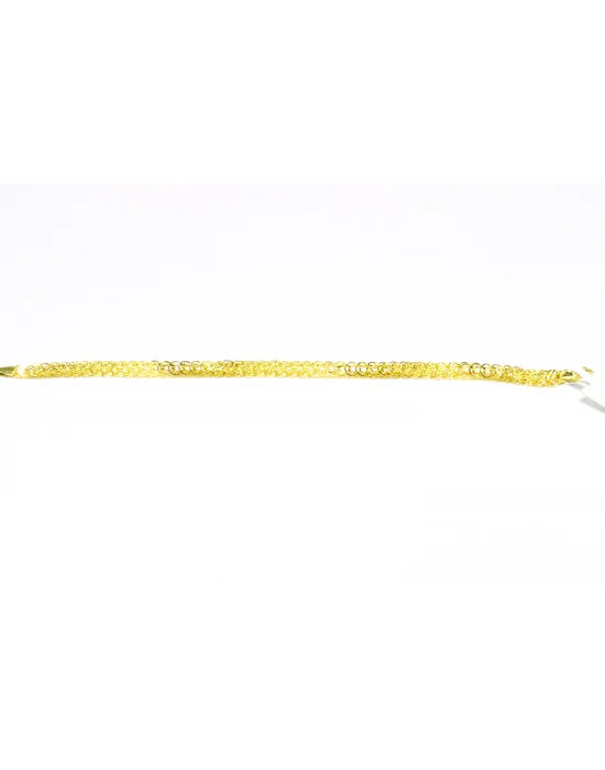 14 Ayar Altın Bileklik Künye Özel Tasarım Model 4.23 GR KNY3240