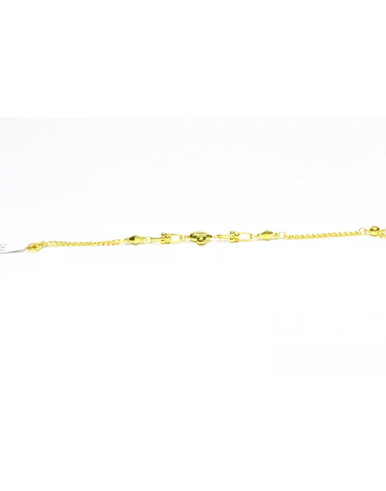 14 Ayar Altın Bileklik Künye Özel Tasarım Model 4.28 GR KNY4689