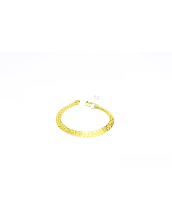 14 Ayar Altın Bileklik Künye Özel Tasarım Model 8.17 GR KLP0263