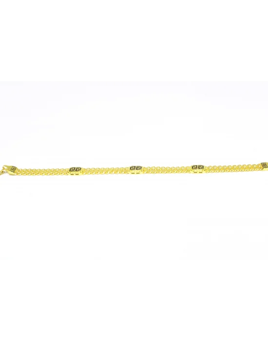 14 Ayar Altın Bileklik Künye Özel Tasarım Model 9.26 GR KNY3771
