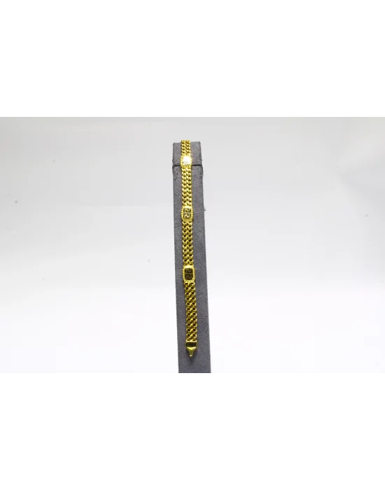 14 Ayar Altın Bileklik Künye Özel Tasarım Simgeli Model 9.26 GR KNY3771