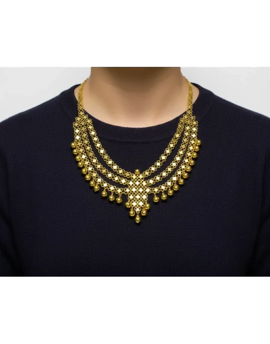 14 Ayar Altın Kolye 40 CM 25.68 GR KLY4209