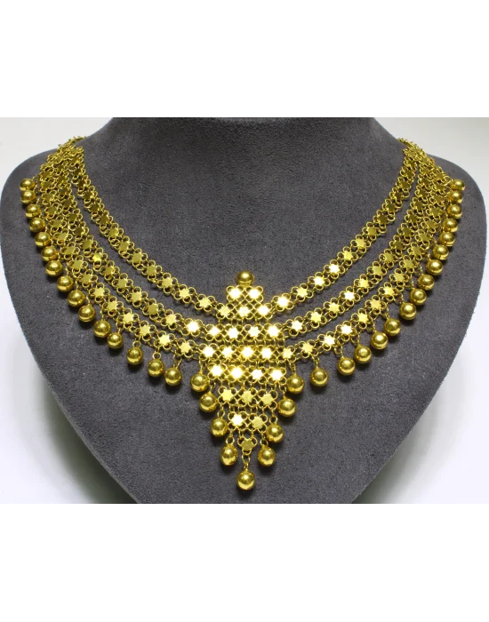 14 Ayar Altın Kolye 40 CM 26.32 GR KNS0005