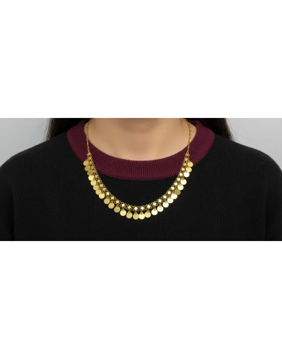 14 Ayar Altın Kolye 40 CM 8.86 GR KLY4149