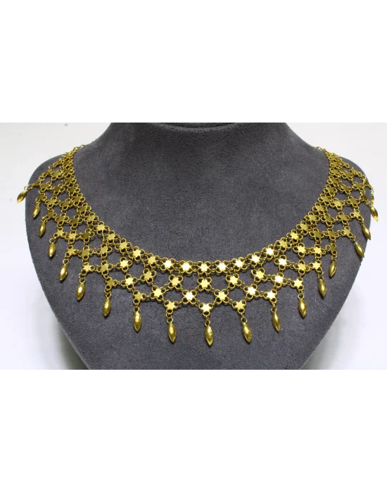 14 Ayar Altın Kolye 45 CM 18.96 GR KLY2877