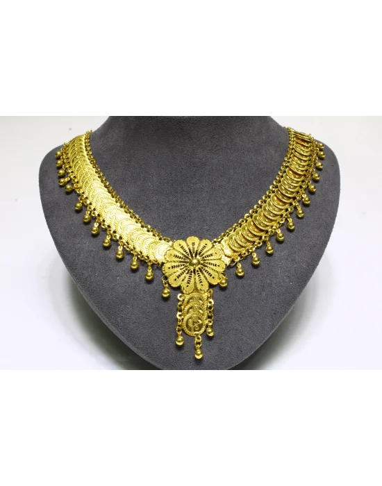 22 Ayar Altın Kolye 45 CM 28.36 GR KLY3391