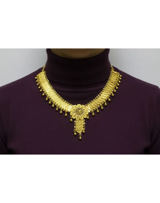 22 Ayar Altın Kolye 45 CM 28.36 GR KLY3391
