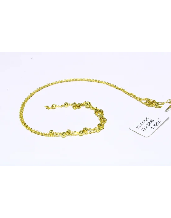 14 Ayar Altın Kolye 45 CM 4.28 GR KNY4649