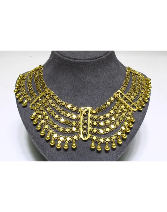 14 Ayar Altın Kolye 50 CM 34.01 GR KLY2018