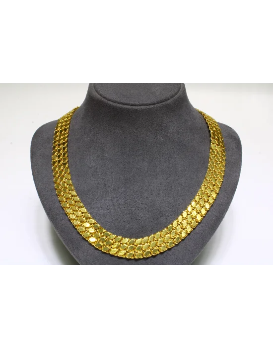 14 Ayar Altın Zincir Kolye 45 CM 26.77 GR KLY1718