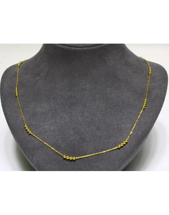 14 Ayar Altın Zincir Kolye 45 CM 3.81 GR KLY3594