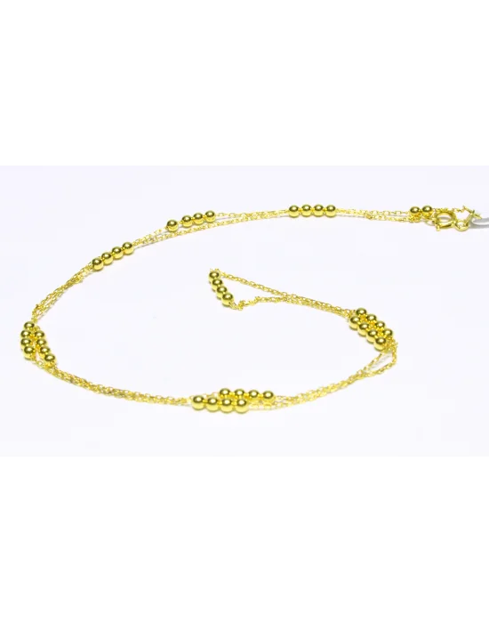14 Ayar Altın Zincir Kolye 45 CM 3.67 GR KLY3598