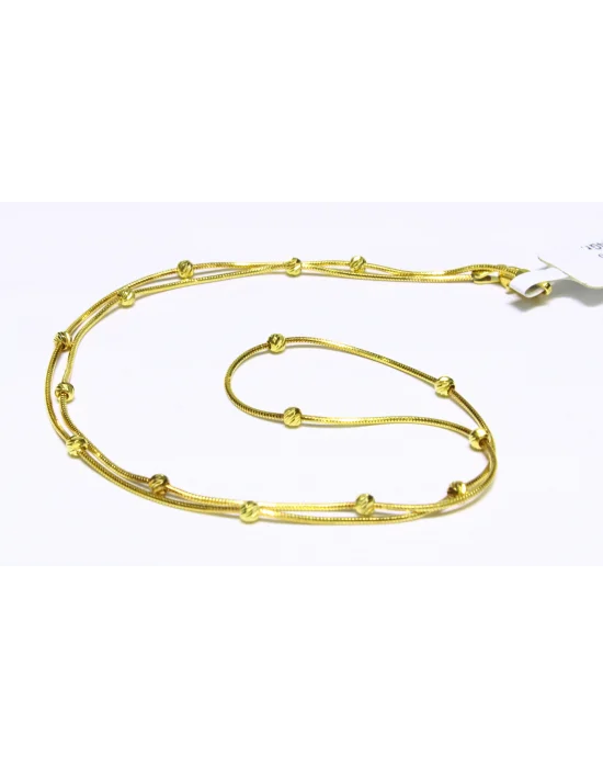14 Ayar Altın Zincir Kolye 45 CM 4.24 GR KLY4605