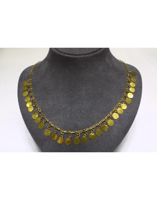 14 Ayar Altın Zincir Kolye 45 CM 7.04 GR KLY4185