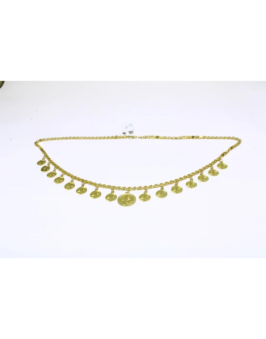 14 Ayar Altın Zincir Kolye 50 CM 14.26 GR KLY2757