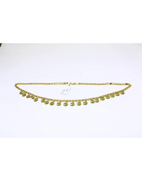 14 Ayar Altın Zincir Kolye 50 CM 14.2 GR KLY2930