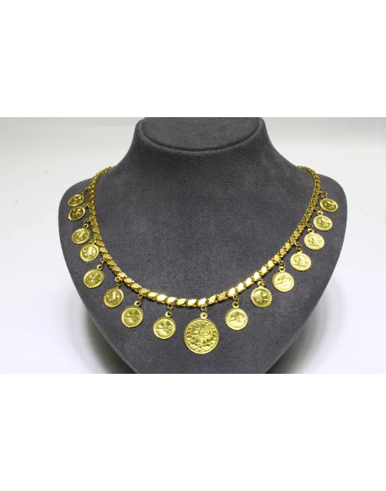 14 Ayar Altın Zincir Kolye 50 CM 14.26 GR KLY2757