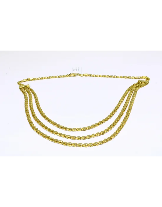 14 Ayar Altın Zincir Kolye 50 CM 22.3 GR KLY2393