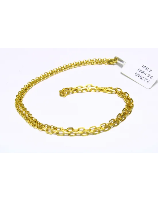 14 Ayar Altın Zincir Kolye 50 CM 4.75 GR KLY3595