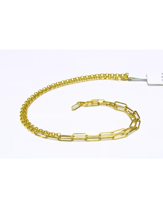 14 Ayar Altın Zincir Kolye 50 CM 4.86 GR KLY3592