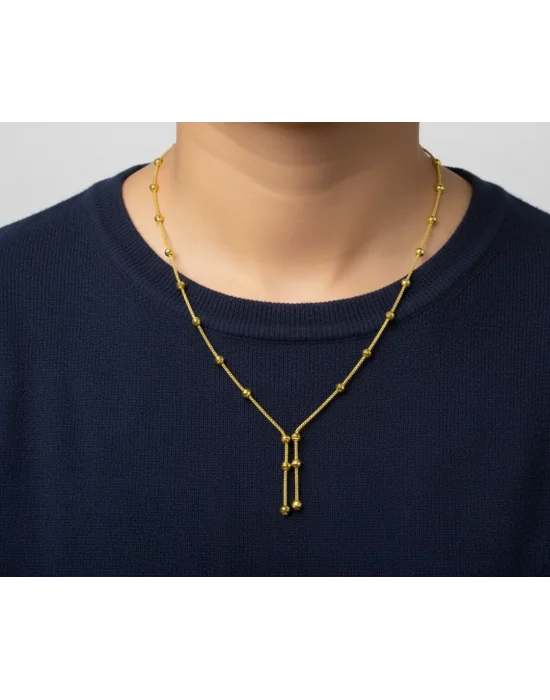 14 Ayar Altın Zincir Kolye 50 CM 5 GR KLY4602