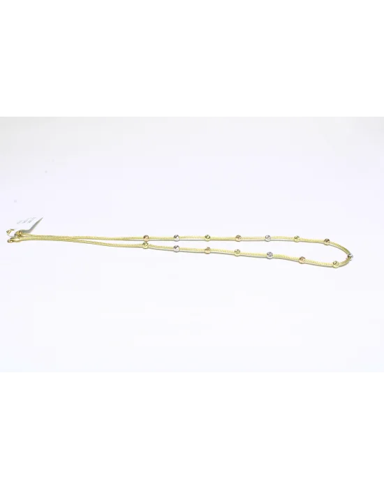 14 Ayar Altın Zincir Kolye 50 CM 7.01 GR ZNC2510