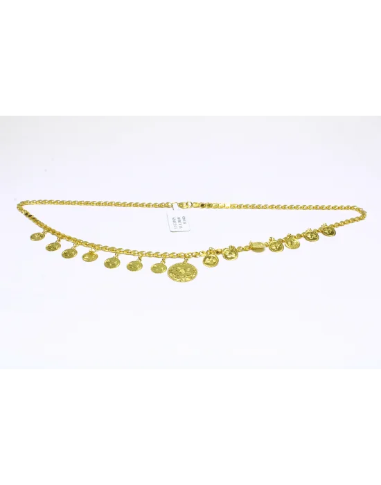 14 Ayar Altın Zincir Kolye 55 CM 10.84 GR KLY2846